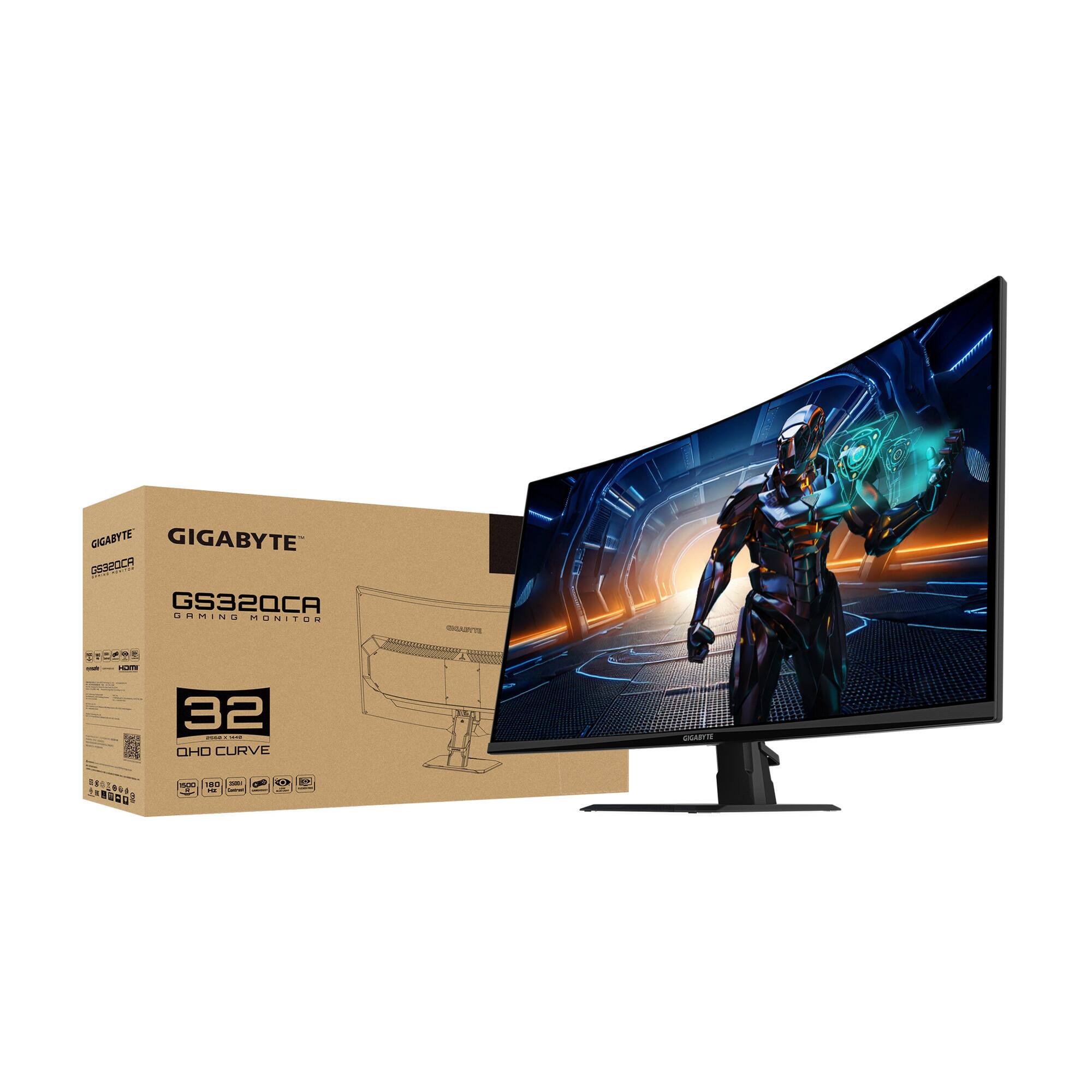 GIGABYTE GIGABYTE GS32QCA GAMING MONITOR 32" QHD CURVE
