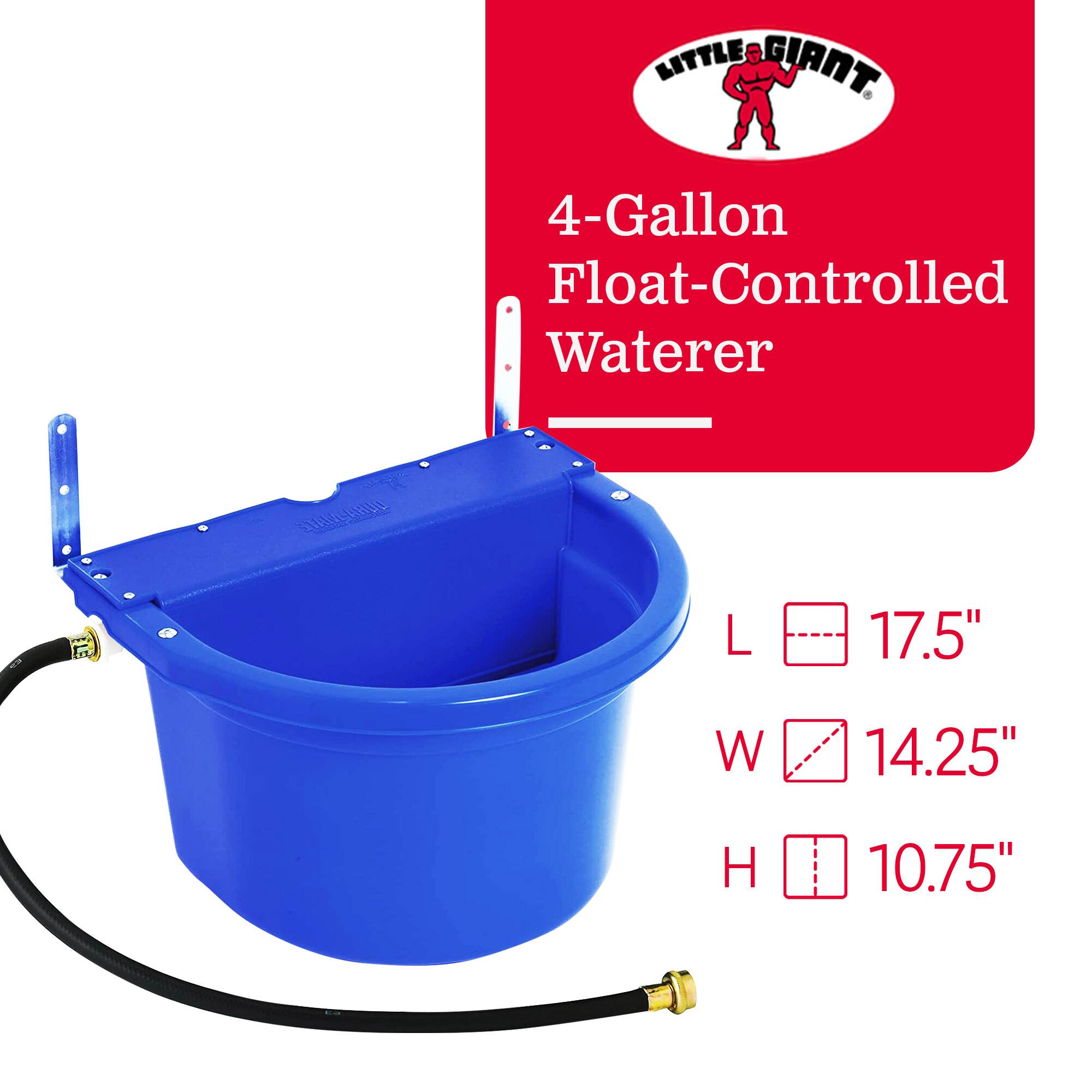 LITTLE GIANT

4-Gallon Float-Controlled Waterer

L 17.5"
W 14.25"
H 10.75"