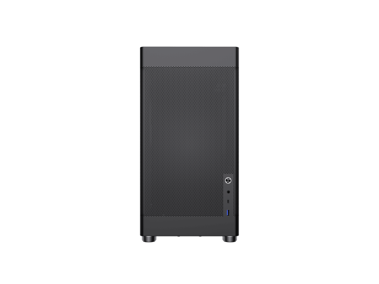 Alt View 8. GAMEMAX - GAMEMAX MeshBox PRO Black USB3.0 and Type C Mid-Tower ATX Computer Case - Black.