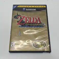 PLAYER'S CHOICE FOR NINTENDO GAMECUBE THE LEGEND OF ZELDA The Wind Waker EVERYONE. CONTENT RATED E. ESRB BEST SELLER Nintendo