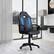Alt View 15. Lifestyle Solutions - CXR3 LED Audio Pedestal Gaming Chair with Subwoofer - Blue.