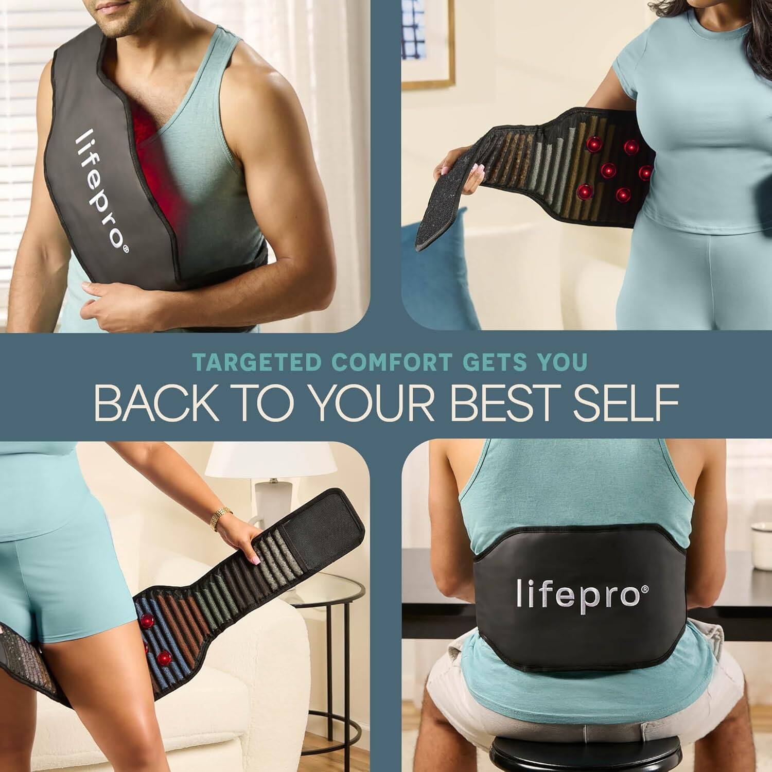 TARGETED COMFORT GETS YOU BACK TO YOUR BEST SELF