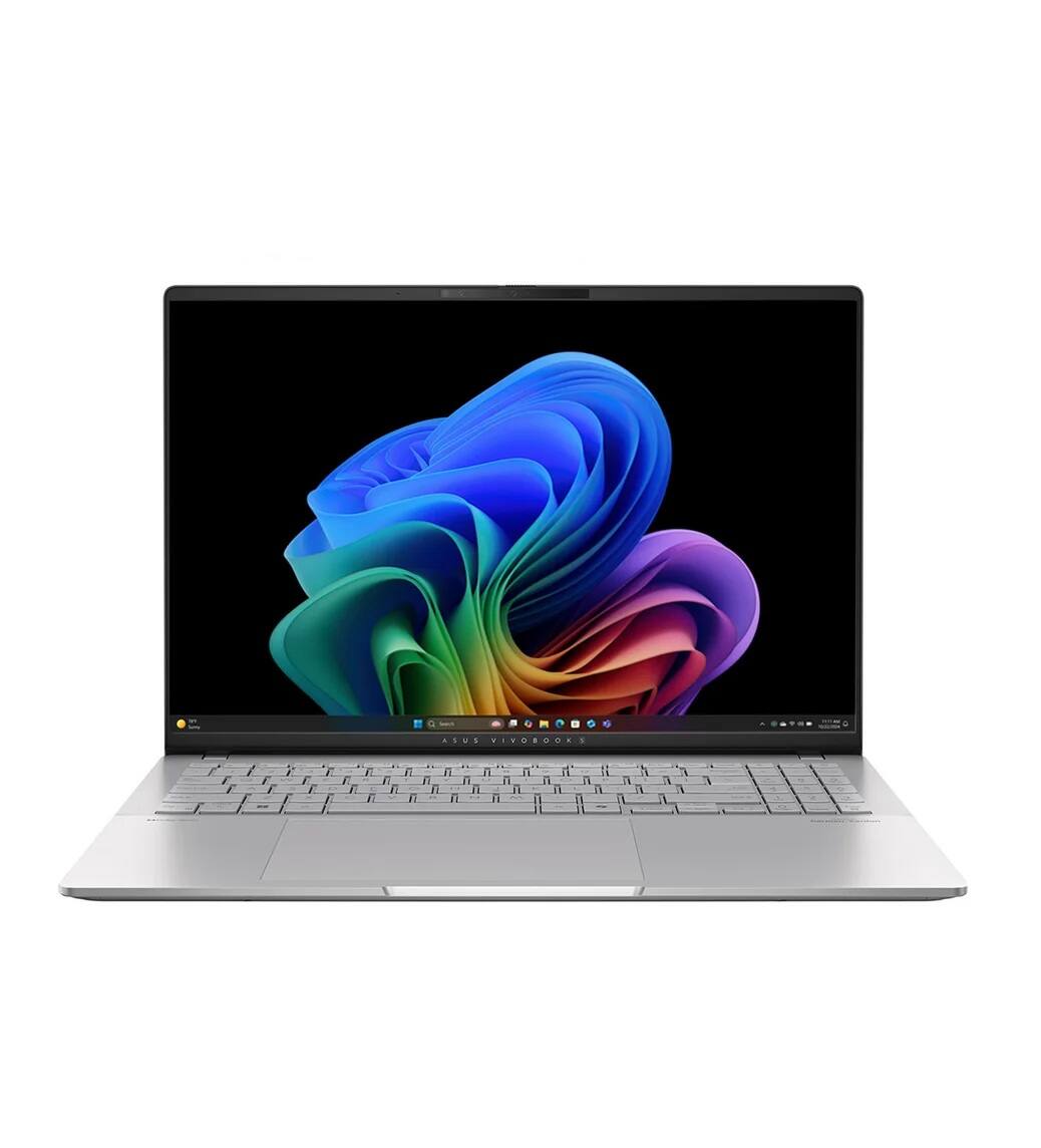ASUS - Refurbished Excellent - Vivobook S16 16" 3.2K OLED Copilot+ PC AMD Ryzen AI 9 365 2.00 GHz up to 5.00 GHz 32GB 1TB SSD Windows 11 Home - Silver