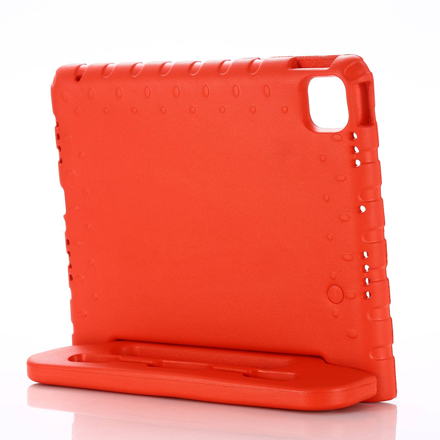 Back. UUCOVER - Kid-Friendly Tablet Protective Case for Apple iPad Air 11-inch M4 M3 M2 2026/2025/2024 with Convertible Handle Kickstand - Red.