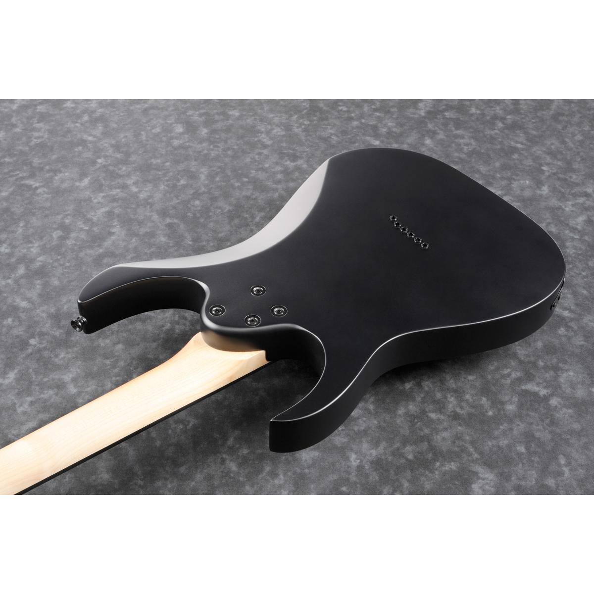 Alt View 4. Ibanez - Ibanez GRGR131EX Gio RG Electric Guitar, Black Flat.