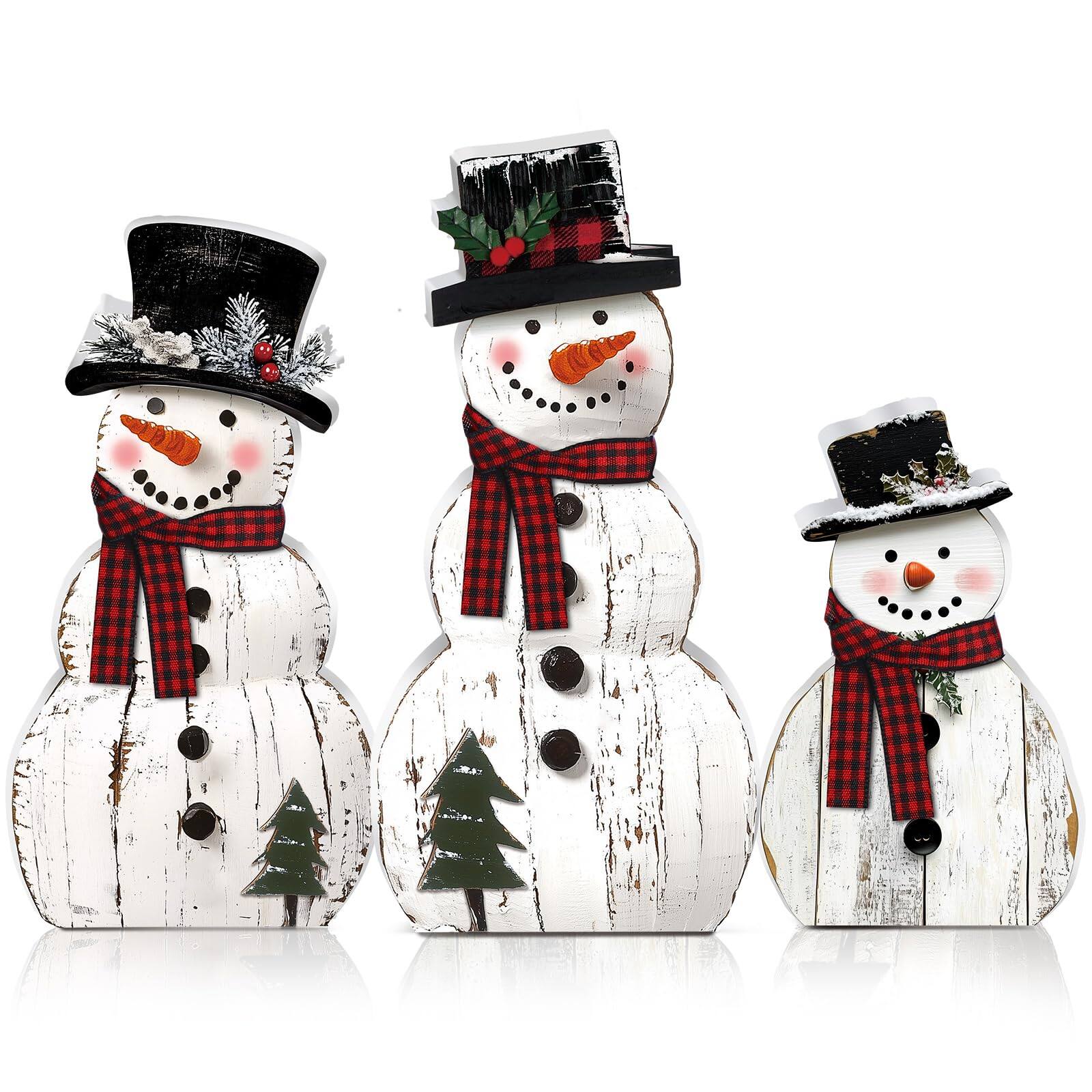 Christmas Tree Snowman-3