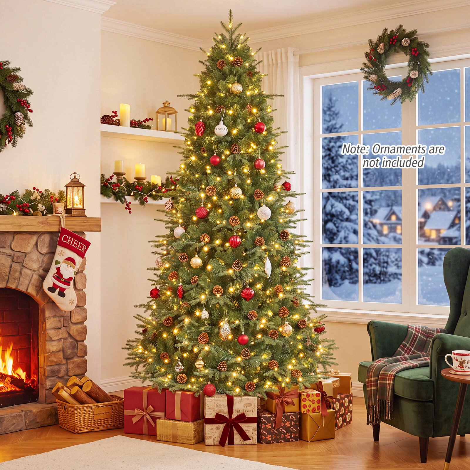 1,401

Note: Ornaments are not included

CHEER