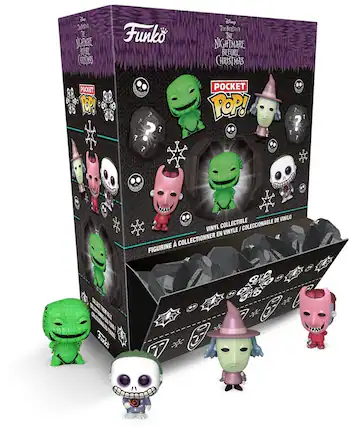 Disney Tim Burton's The Nightmare Before Christmas
Funko
POCKET POP!
VINYL COLLECTIBLE / COLECCIONABLE EN VINYLE / COLLECTIONNER EN VINYLE
FIGURINE A COLLECTIONNER EN VINYLE / COLECCIONABLE DE VINILLO
Funko
POCKET POP!
Funko
Funko