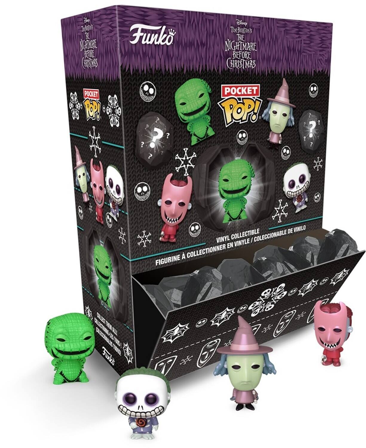 Funko - Pocket POP! Coal: The Nightmare Before Christmas (One Random Pocket POP! Per Transaction) - Collectibles - Multicolor
