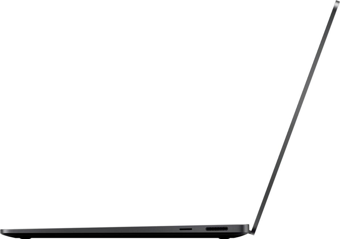 Alt View 5. Microsoft - Microsoft Surface Laptop ZYT-00026 Laptop, Snapdragon , 16GB, 1TB SSD, 15.0" 2496x1664, Qualcomm Adreno, Win 11 Pro - Graphite Black.