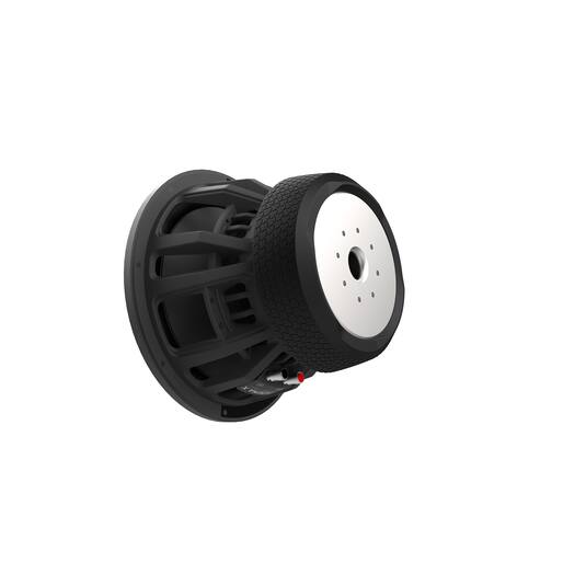 Angle. JBL - JBL ARENAX12 1600w Peak Pwr, Cast Basket, 2 ohm JBLSUBAX122AM - Black.