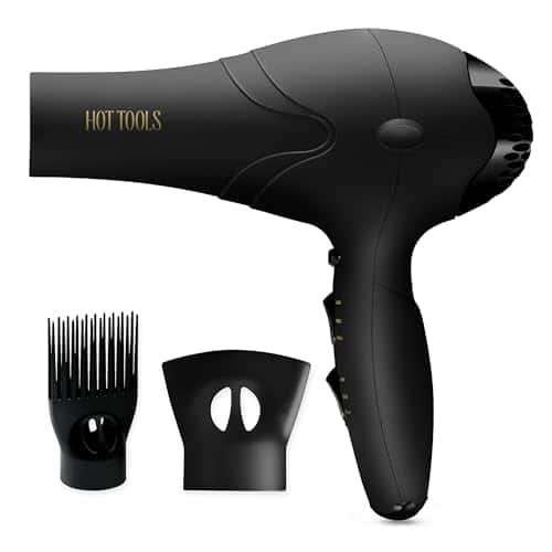 DORLUKFU - Hot Tools Pro Artist 2100 Ionic Turbo Hair Dryer | Fast Dry, Lightweight