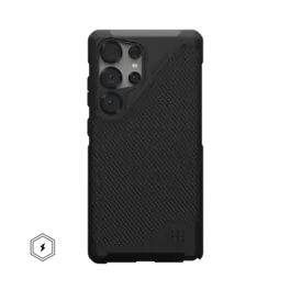 UAG - Metropolis LT Series Case with Magnet for Galaxy S25 Ultra - Kevlar Black