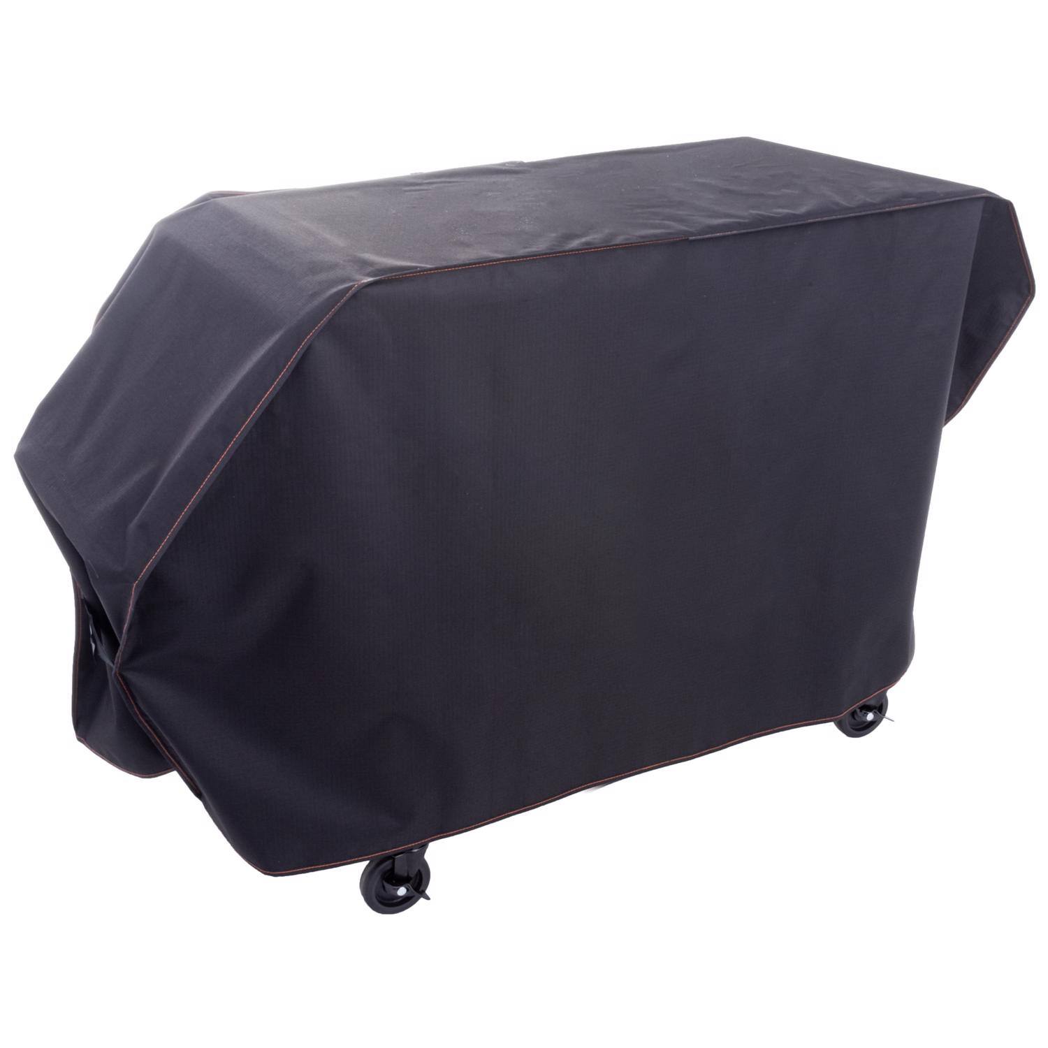 Left. Oklahoma Joe's - Oklahoma Joe's Black Prep/Storage Cart Cover.