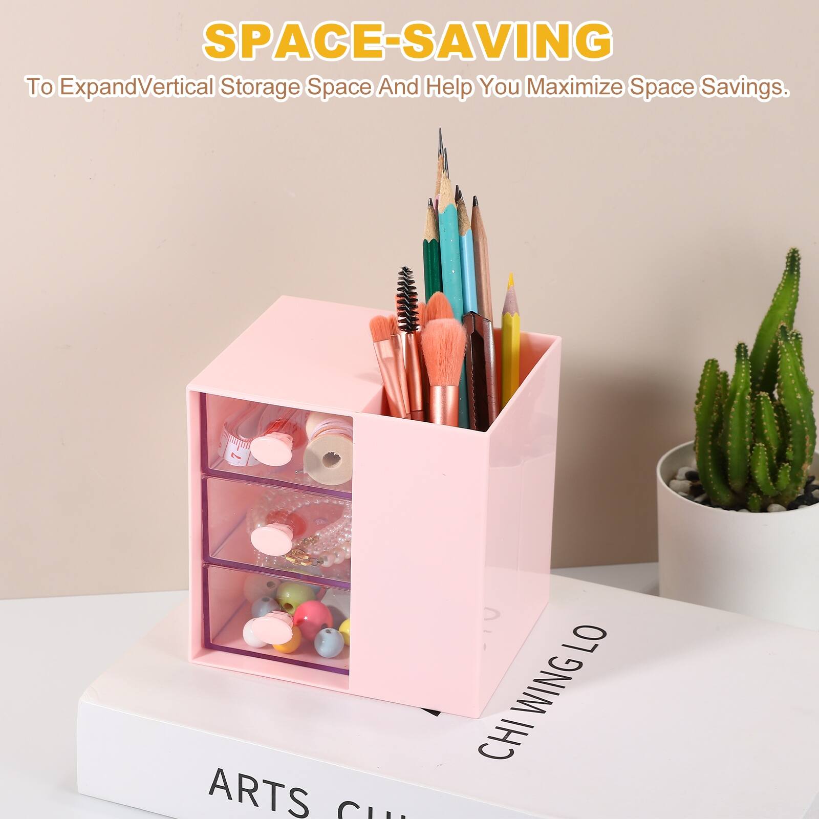 SPACE-SAVING  
To Expand Vertical Storage Space And Help You Maximize Space Savings.  

ARTS  
CHI WING LO