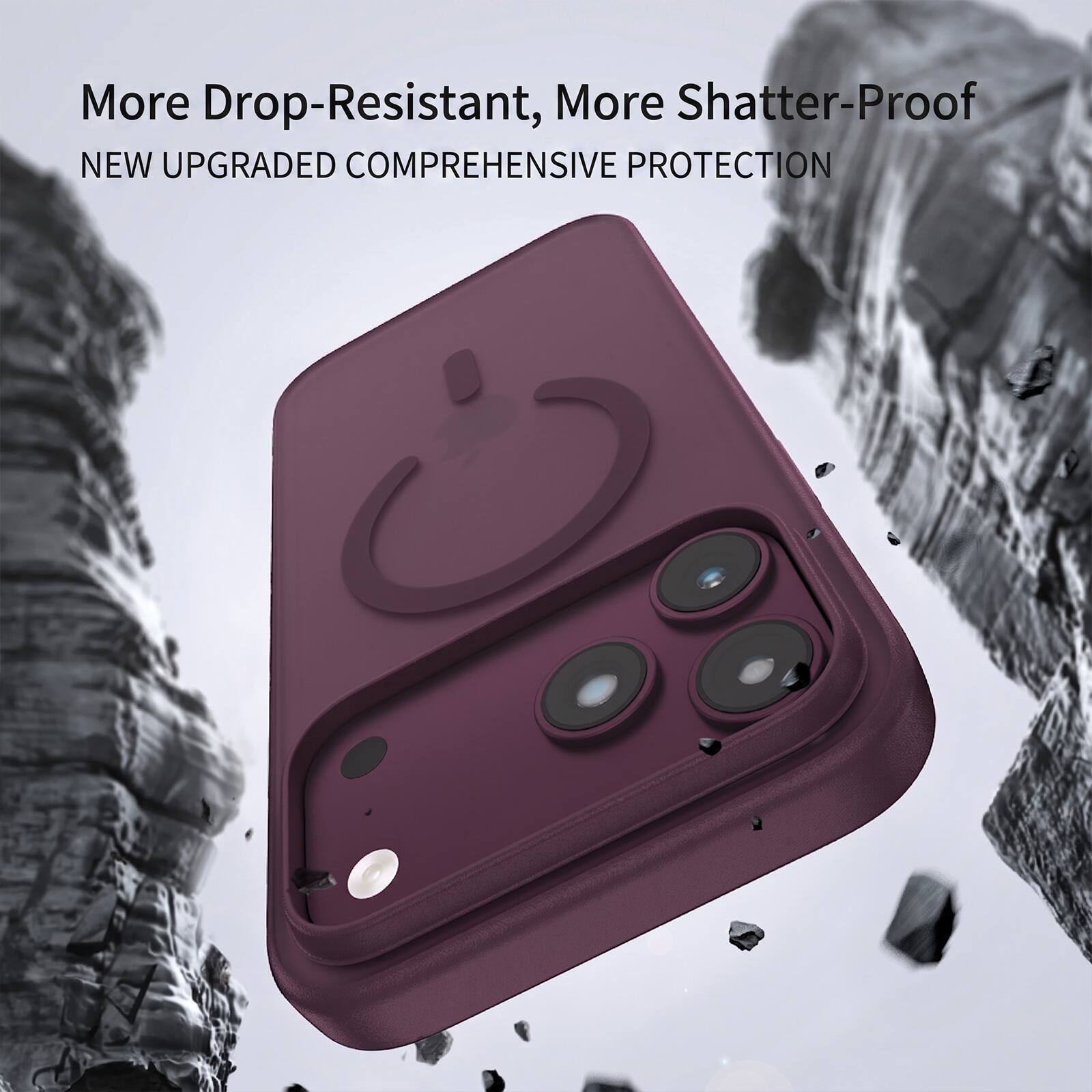 More Drop-Resistant, More Shatter-Proof  
NEW UPGRADED COMPREHENSIVE PROTECTION
