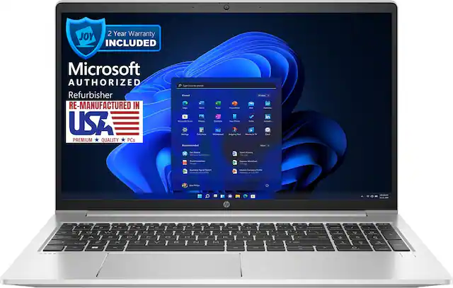 2 Year Warranty INCLUDED
Microsoft AUTHORIZED Refurbisher
RE-MANUFACTURED IN USA
PREMIUM QUALITY PCs
Type here to search
Pinned
- Edge
- Word
- Excel
- PowerPoint
- Mail
- Calendar
- Microsoft Store
- Photos
- OneDrive
- Your Phone
- To Do
- LinkedIn
Recommended
- Get Started
- Brand Guidelines
- Quarterly Payroll Report
- Expense Worksheet
- Autumn Company Profile
Settings
Calculator
Whitboard
Shipping Tool
Movies & TV
Clock
All apps
- Settings
- Calculator
- Whitboard
- Shipping Tool
- Movies & TV
- Clock
Recommended
- Get Started
- Brand Guidelines
- Quarterly Payroll Report
- Expense Worksheet
- Autumn Company Profile
Sara Phillips
hp