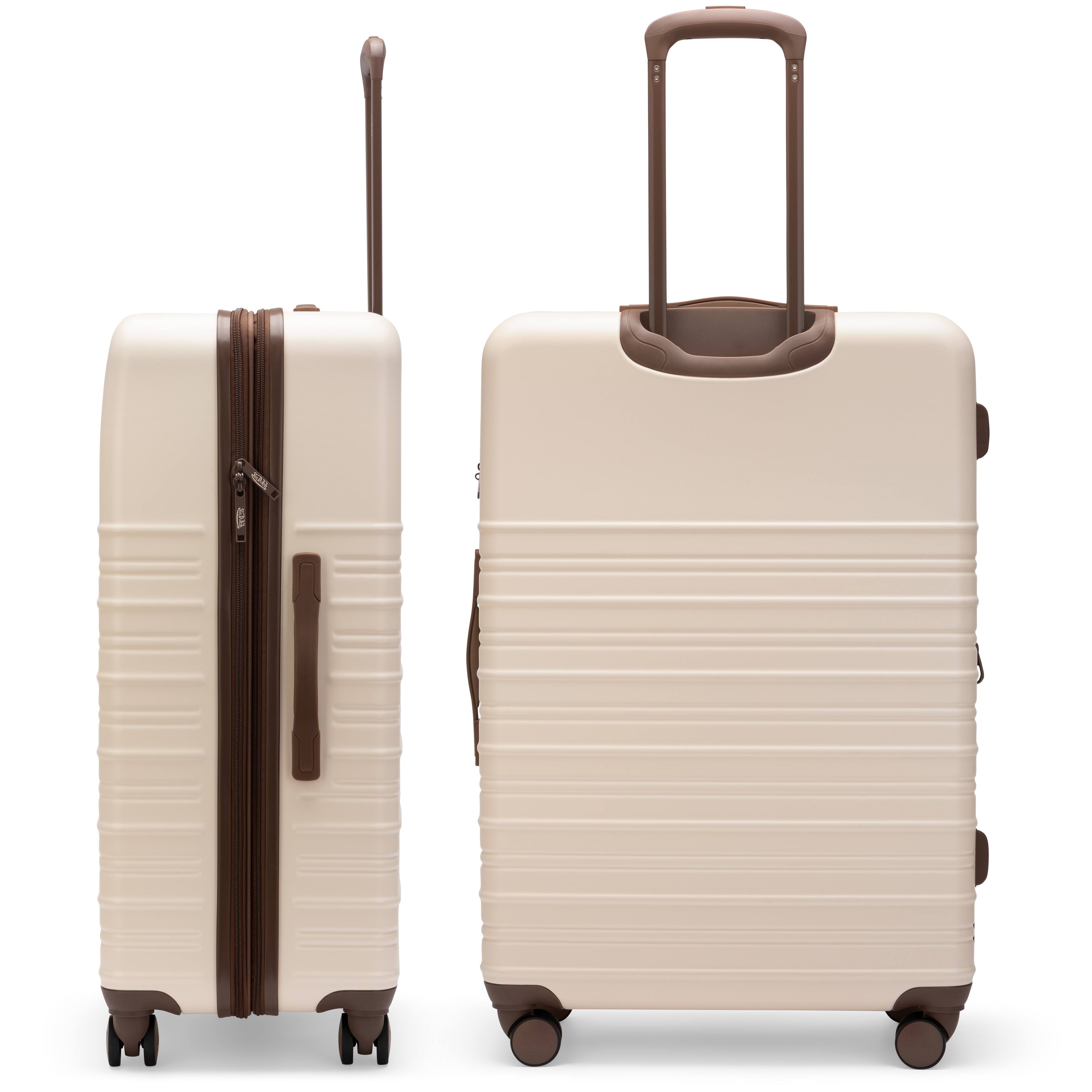 Von Dutch Retro Trek 3 Piece Expandable Hardside Spinner Luggage