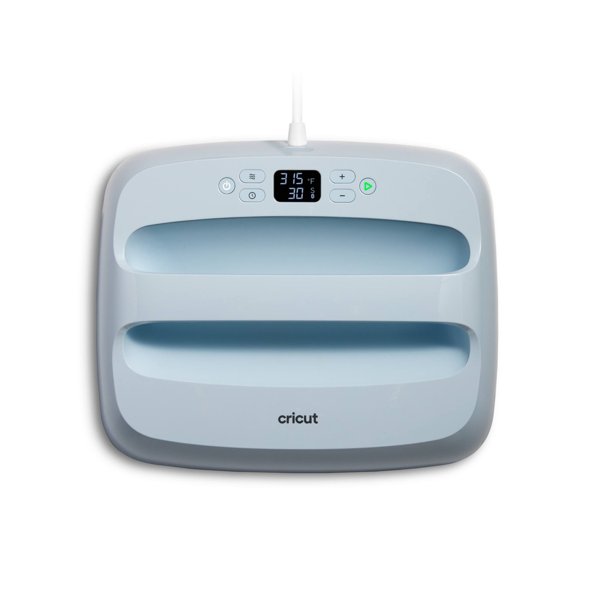 Alt View 6. Cricut - EasyPress 3 12" x 10" - Zen Blue.