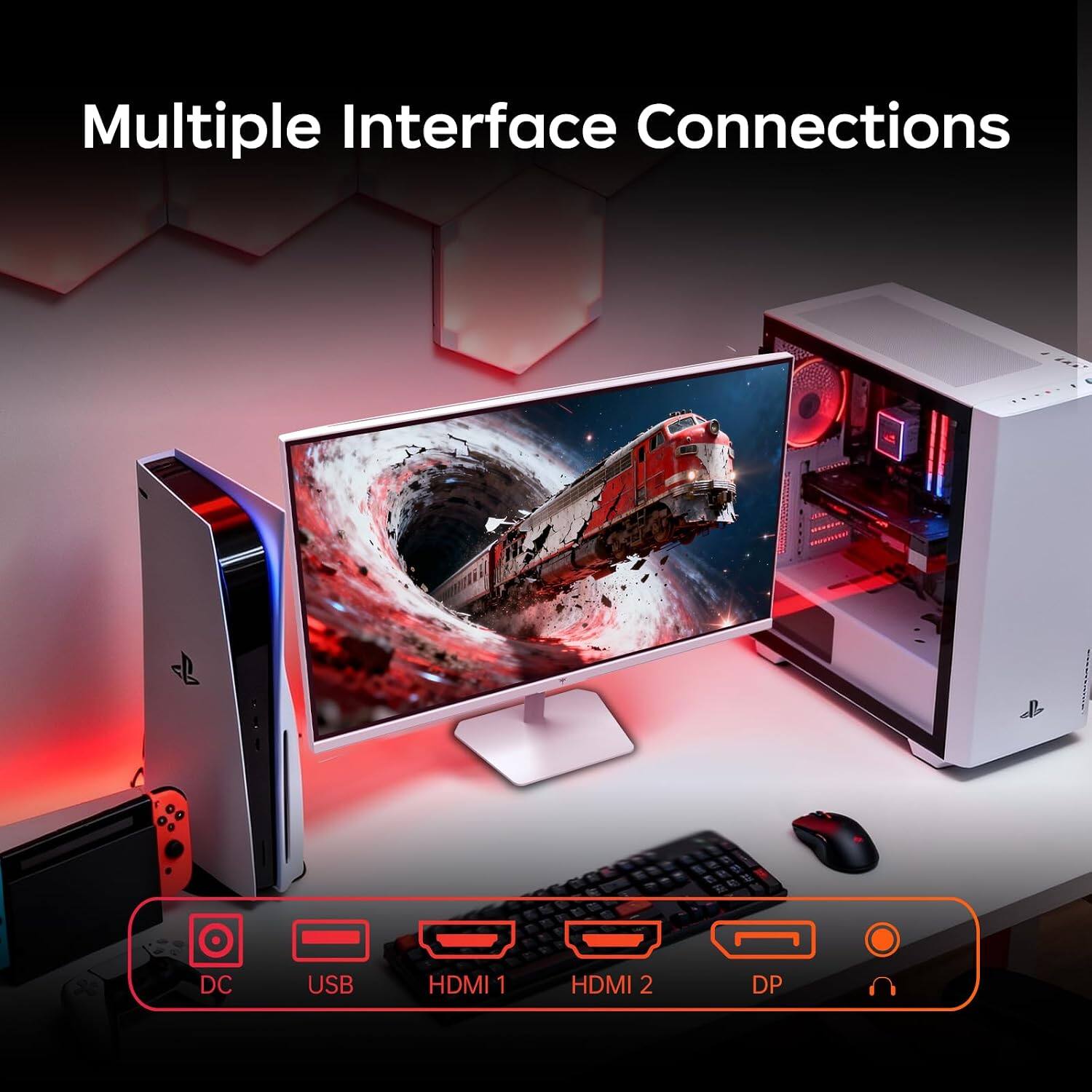 Multiple Interface Connections

DC
USB
HDMI 1
HDMI 2
DP