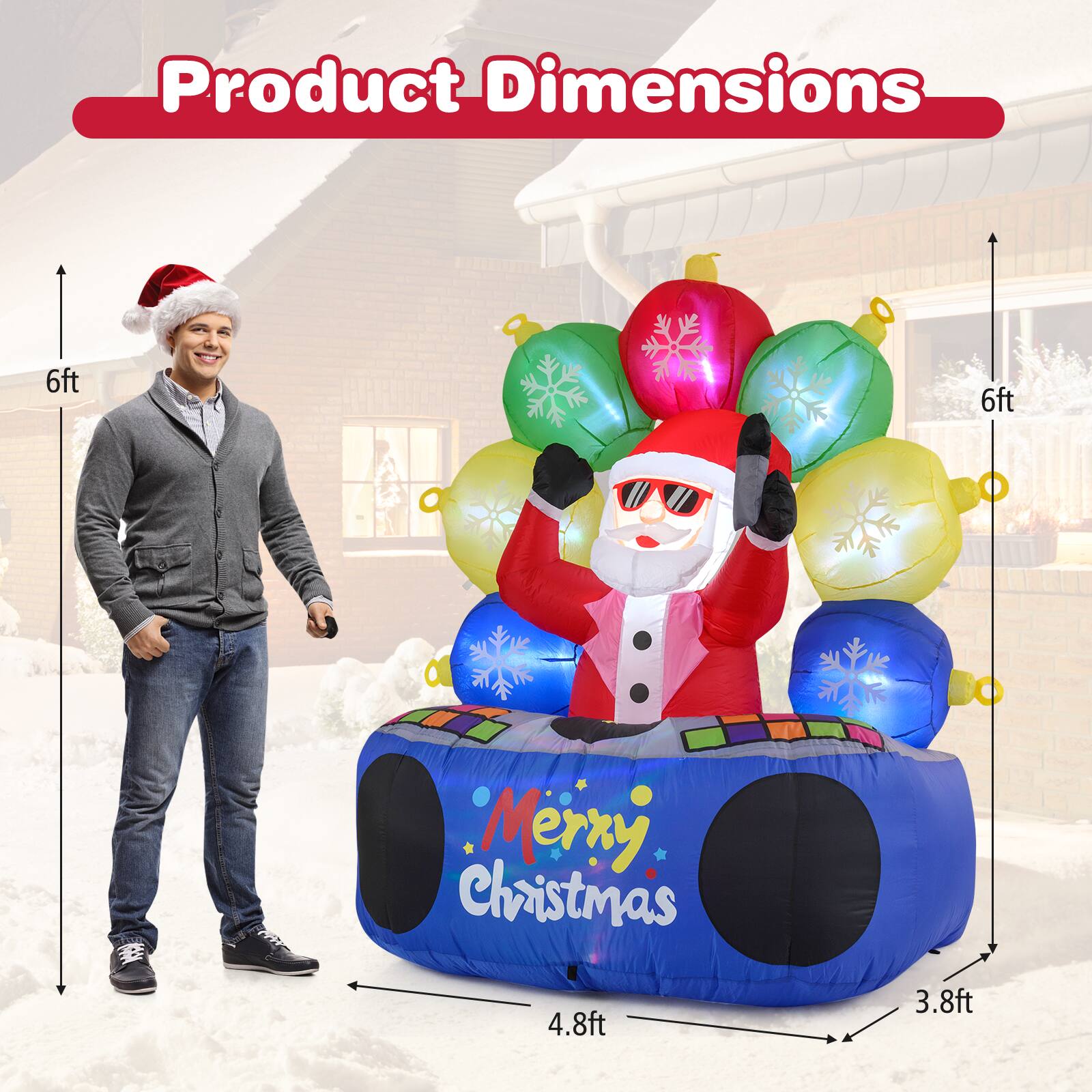 Product Dimensions

6ft x 6ft

Merry Christmas

4.8ft x 3.8ft