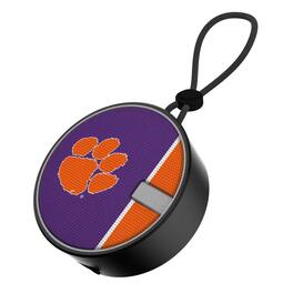 Keyscaper - Clemson Tigers Logo Waterproof Bluetooth Speaker - Multicolor