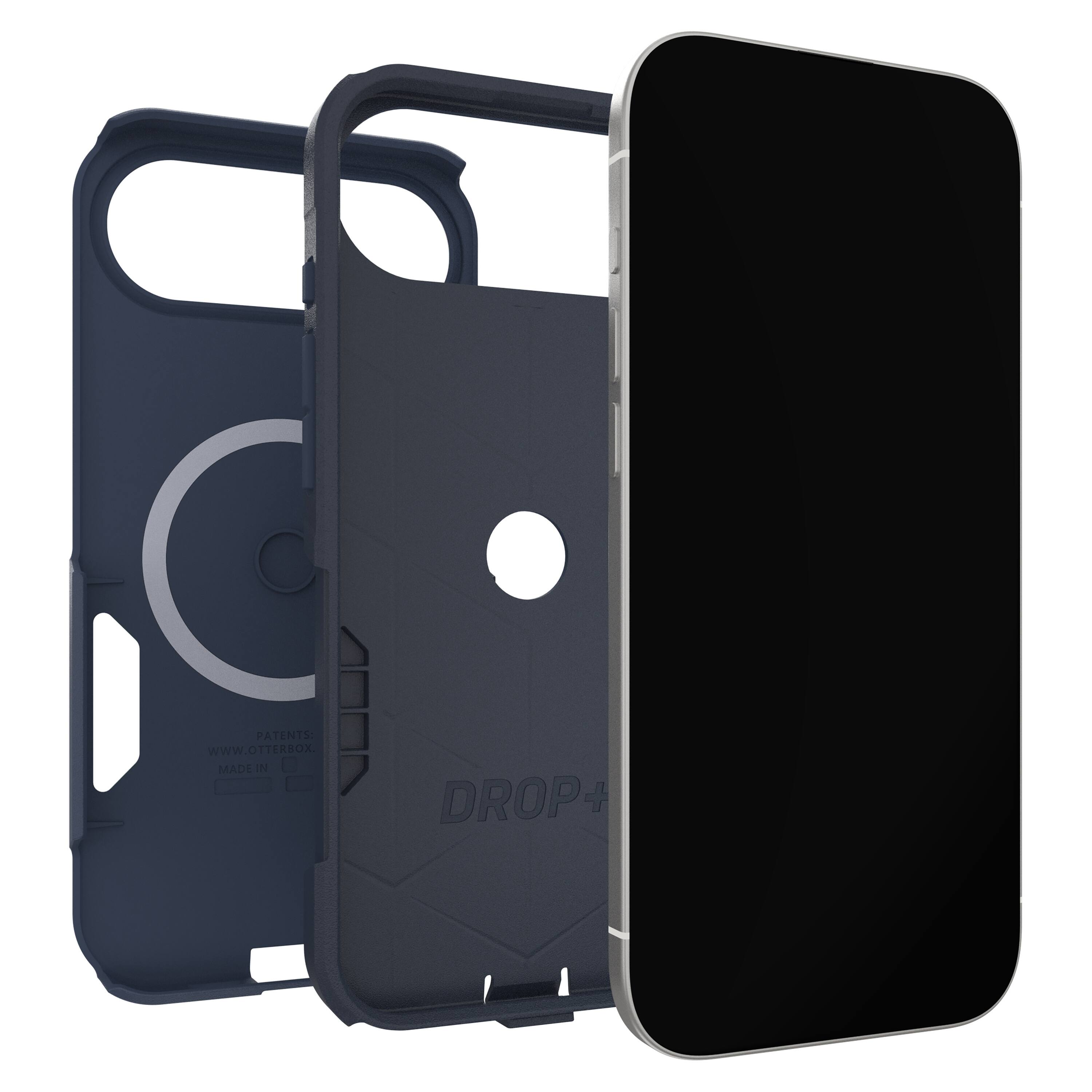 PATENTS  
WWW.OTTERBOX.COM  
MADE IN USA  

DROP+