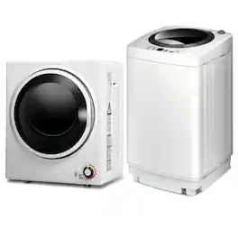 Compact Washer and Electric Dryer Combo for Small Living Spaces