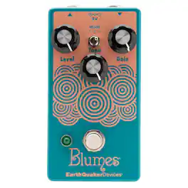 EarthQuaker Devices - Blumes Small Signal Shredder Overdrive Pedal (Water Blue)