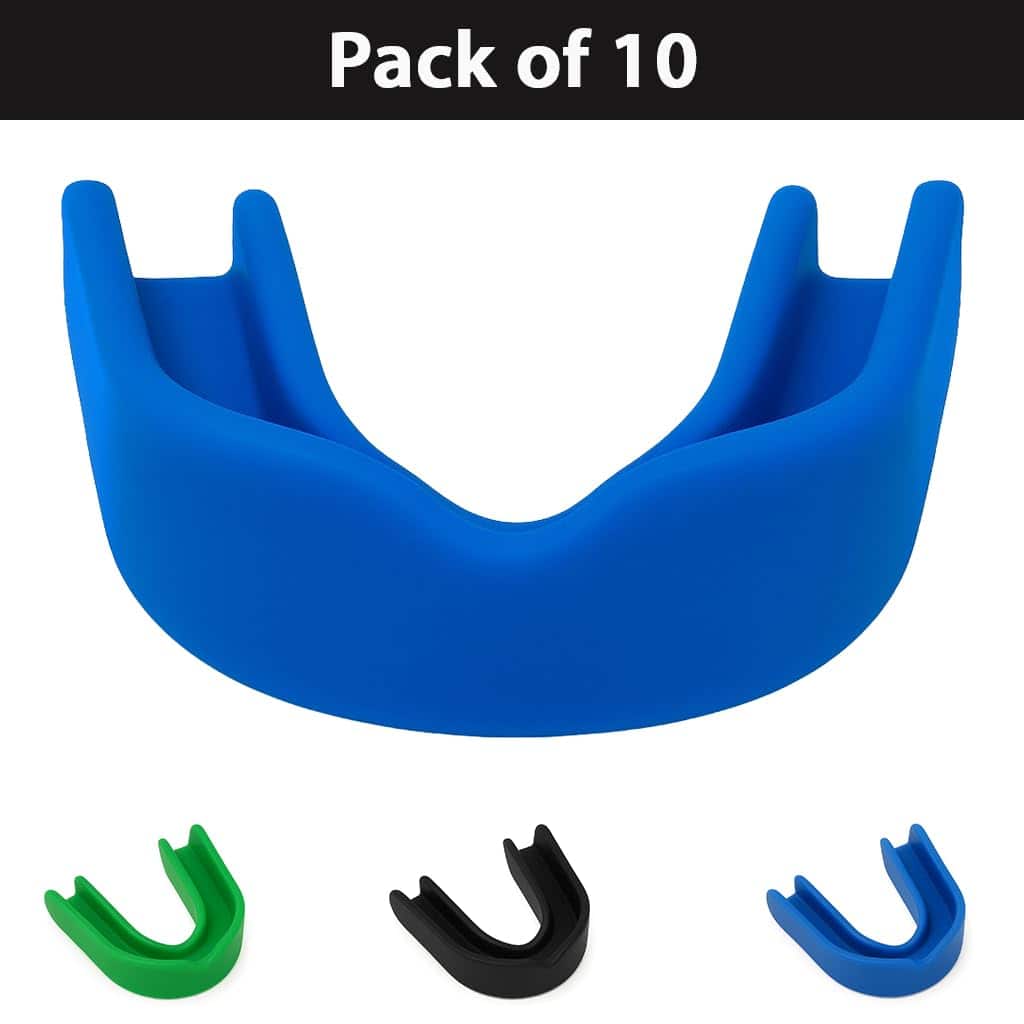 Amber Sporting Goods - Junior Mouthpiece with Case for Kids 5–10, Custom Fit, Hygienic & Durable, Pack of 10 - Blue price history on PriceWatchPro