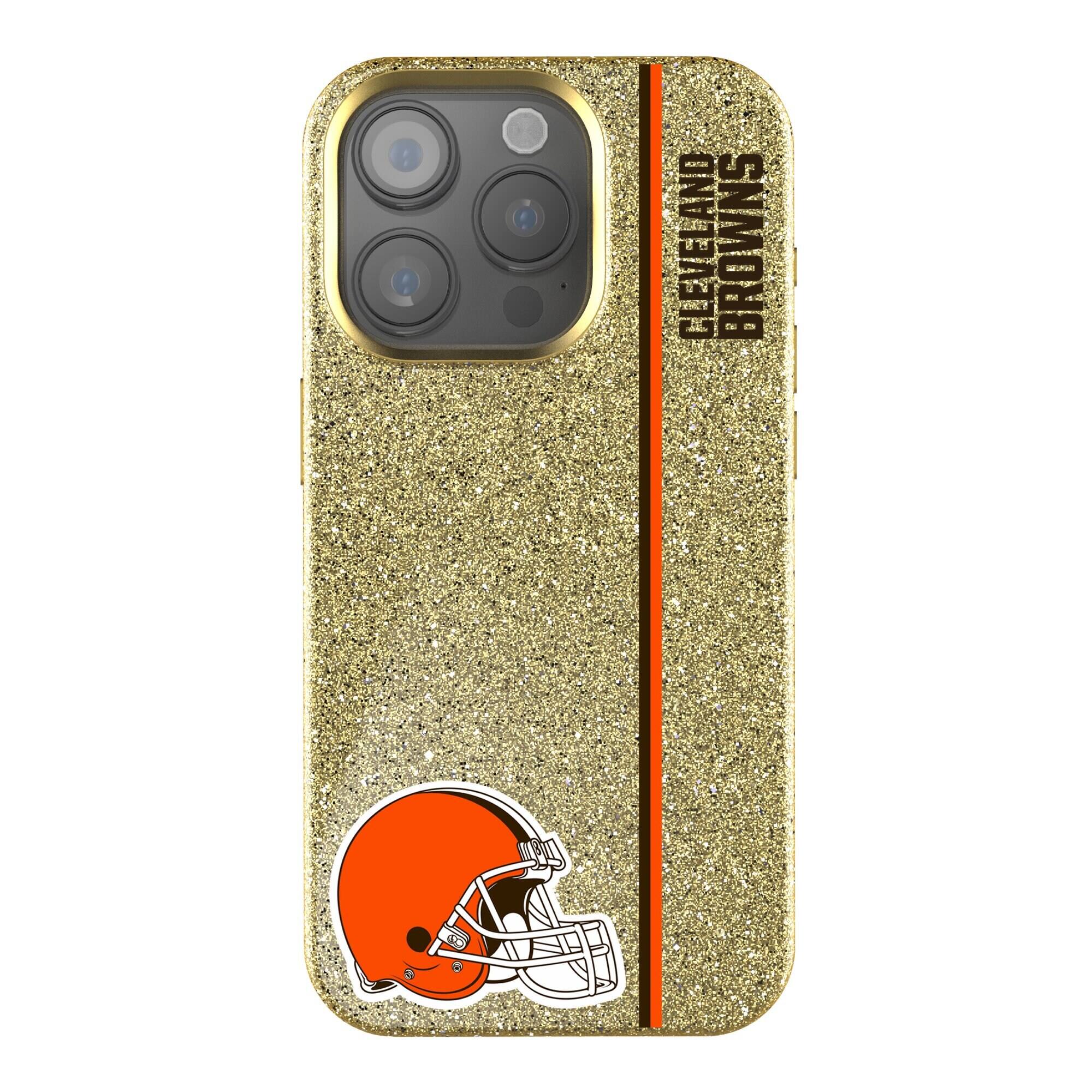 Keyscaper - NFL - Cleveland Browns iPhone Bling Case - 15 - Gold