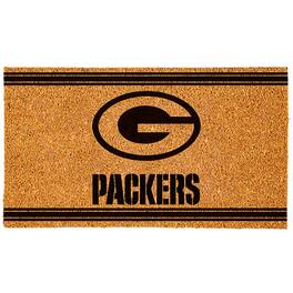 Evergreen Enterprises - Green Bay Packers 16" x 28" Logo Turf Mat - Multicolor