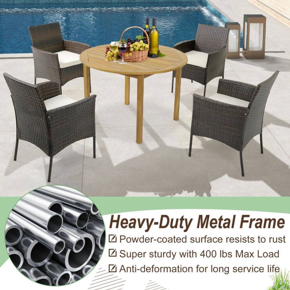 Heavy-Duty Metal Frame  
Powder-coated surface resists to rust  
Super sturdy with 400 lbs Max Load  
Anti-deformation for long service life