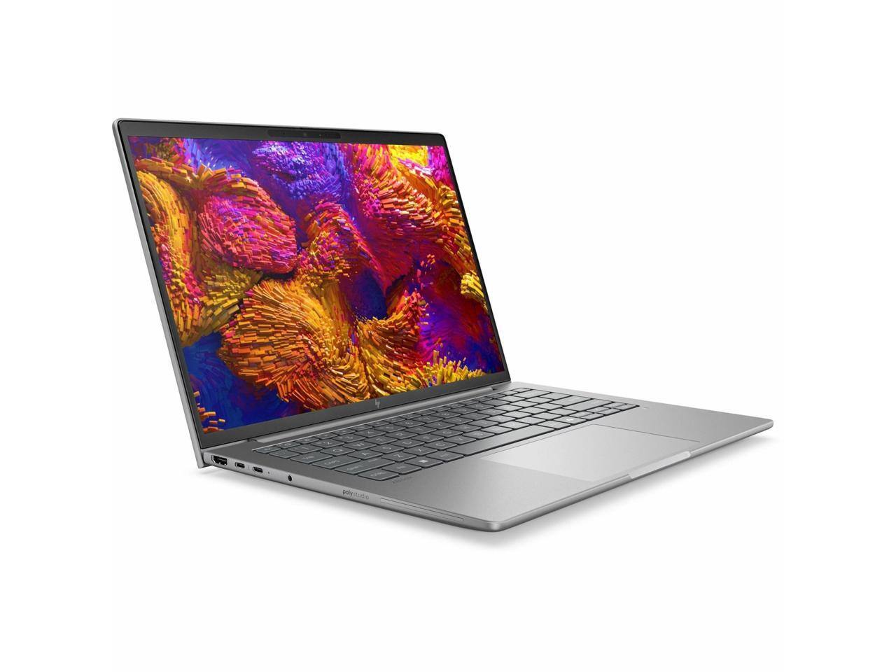 Alt View 8. HP - HP ZBook 8 G1ak 14" Touchscreen Copilot+ PC Mobile Workstation - WUXGA - AMD Ryzen AI 7 PRO 350 - 32 GB - 1 TB SSD - Meteor Silver.