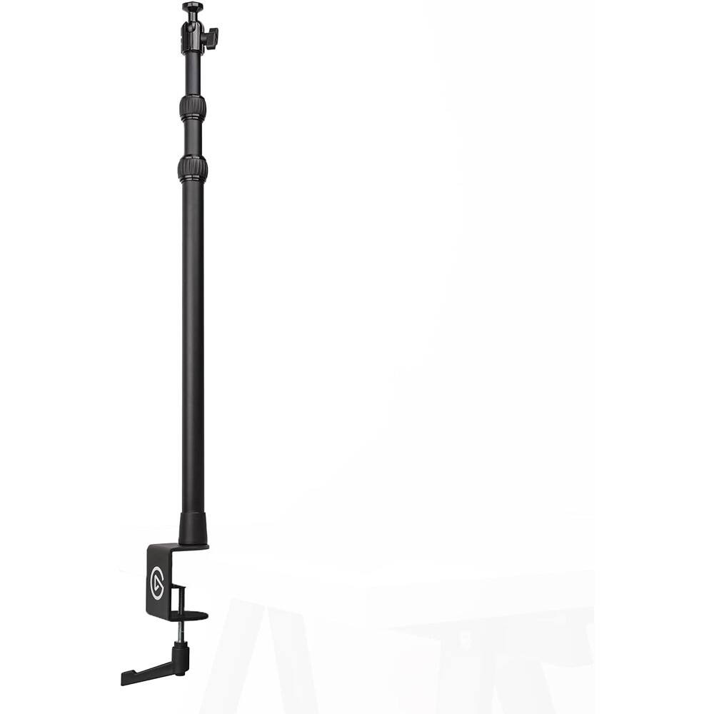Front. PARKER SLATER - Master Mount L desk clamp, extendable 49" pole with 1/4" thread for lights, cameras, and microphones..