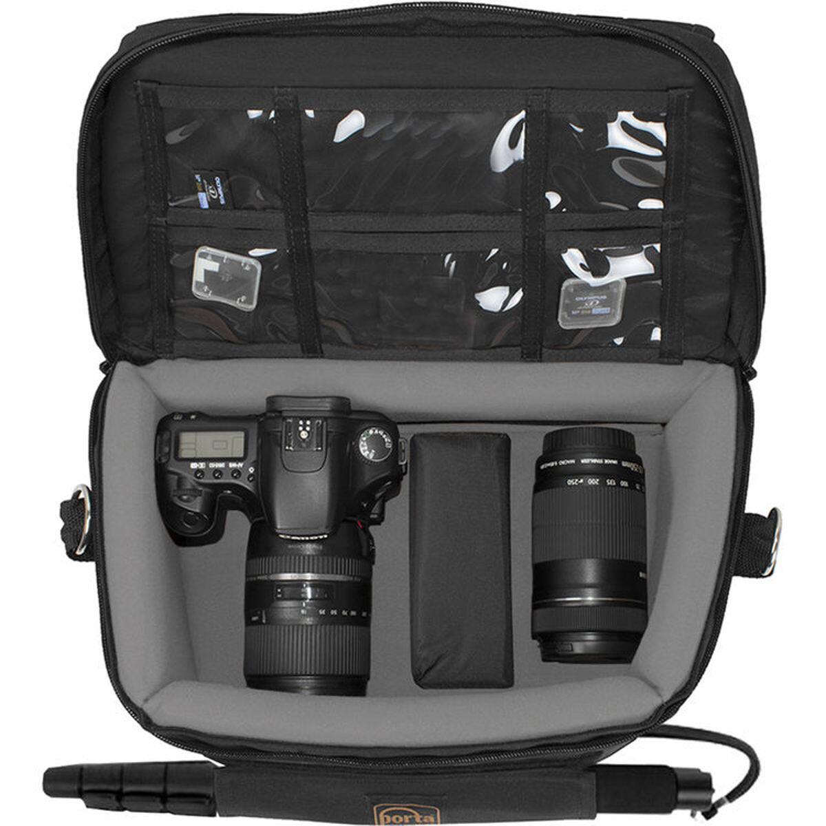 Alt View 7. Porta Brace - Porta Brace Large Messenger-Style Case for Panasonic GH5 Camera & Lenses.
