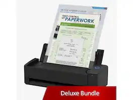 Ricoh - ScanSnap iX1300 CG01000-399205 Sheetfed Scanner Deluxe Compact Wi-Fi Scanner - Black