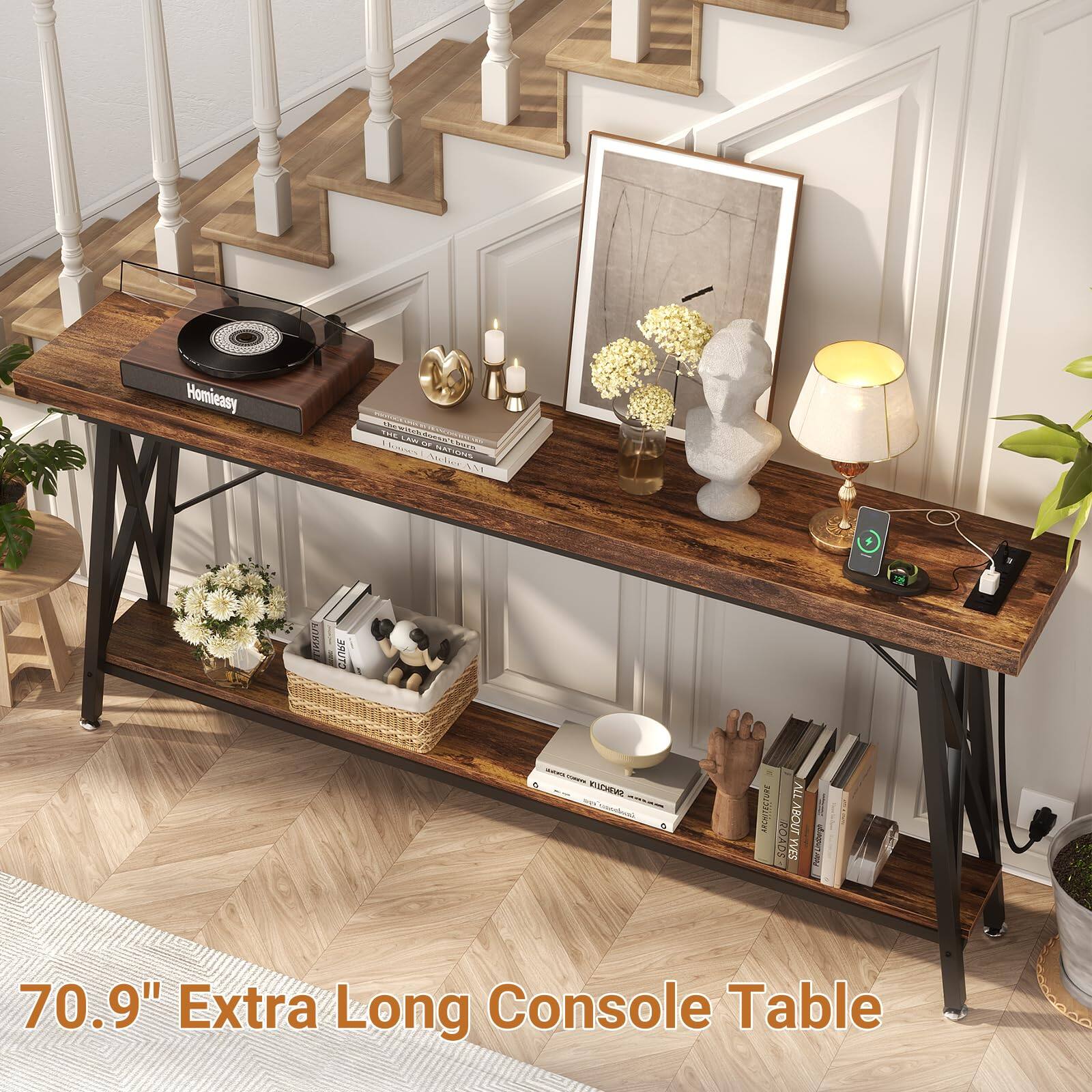 70.9" Extra Long Console Table