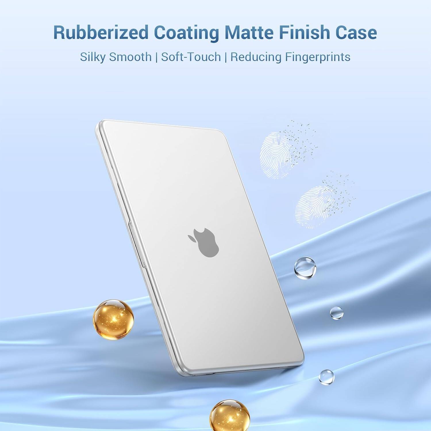 Rubberized Coating Matte Finish Case  
Silky Smooth | Soft-Touch | Reducing Fingerprints