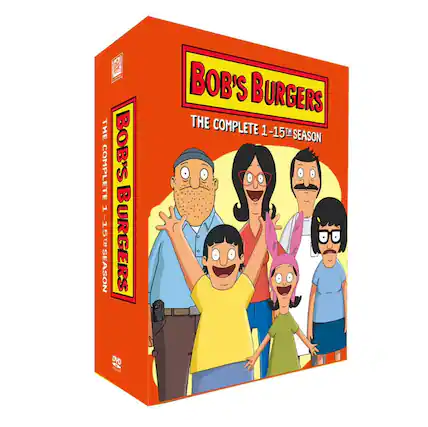 Front. BOB’S BURGERS Complete Seasons 1-15 DVD Box Set.