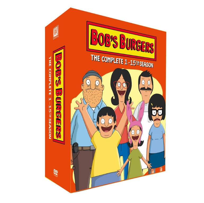 Front. BOB’S BURGERS Complete Seasons 1-15 DVD Box Set.