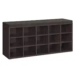 Espresso Brown + Chestnut Brown 15 cubbies