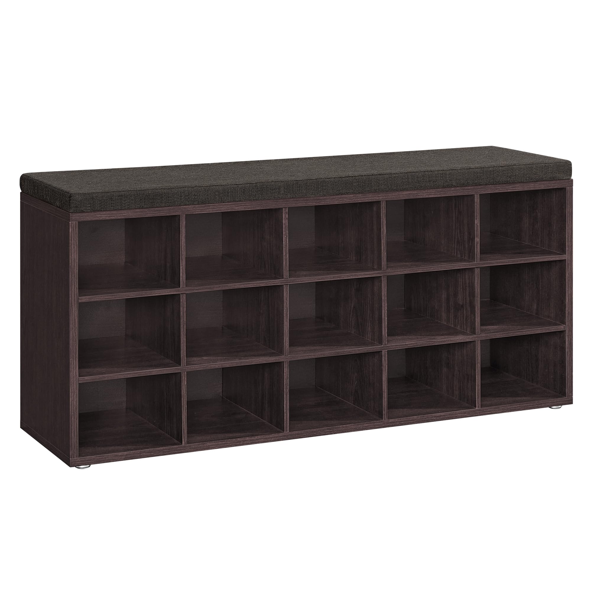 Espresso Brown + Chestnut Brown 15 cubbies