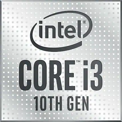 Front. Intel - Core i3-10100F 10th Generation 4 Core - 8 Thread - 3.60 GHz (4.30 GHz Turbo)Socket LGA-1200 Unlocked Desktop Processor - Multi.