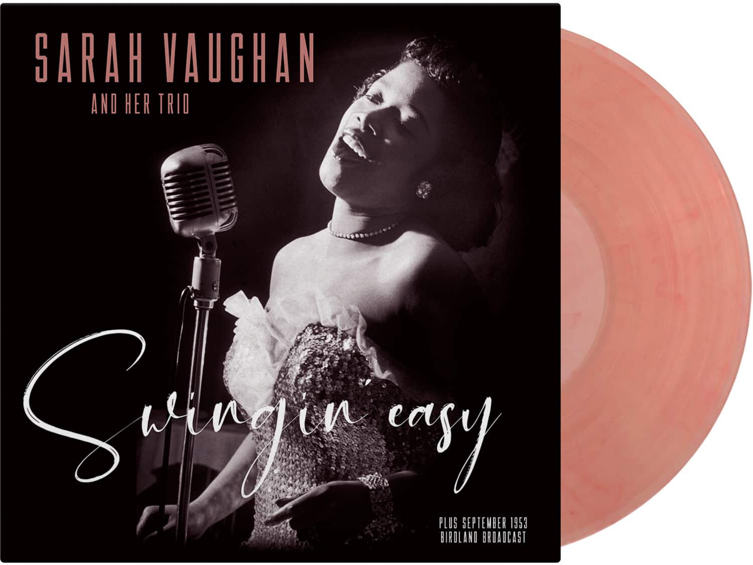 Sarah Vaughan - Swingin' Easy / Birdland - Ltd 180gm Crystal Clear & Red Vinyl  - VINYL LP