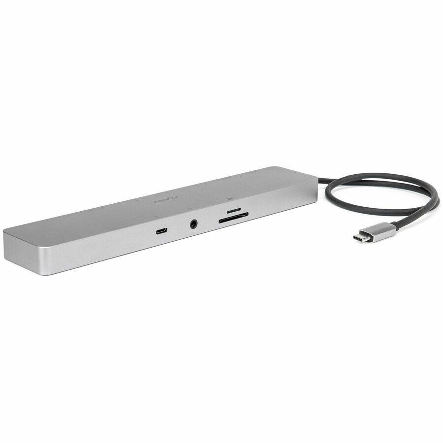 Alt View 4. Rocstor - Rocstor Premium USB-C 11-in-1 Dual Display Portable Dock - for Notebook, Desktop PC, Monitor, Tablet - Charging.