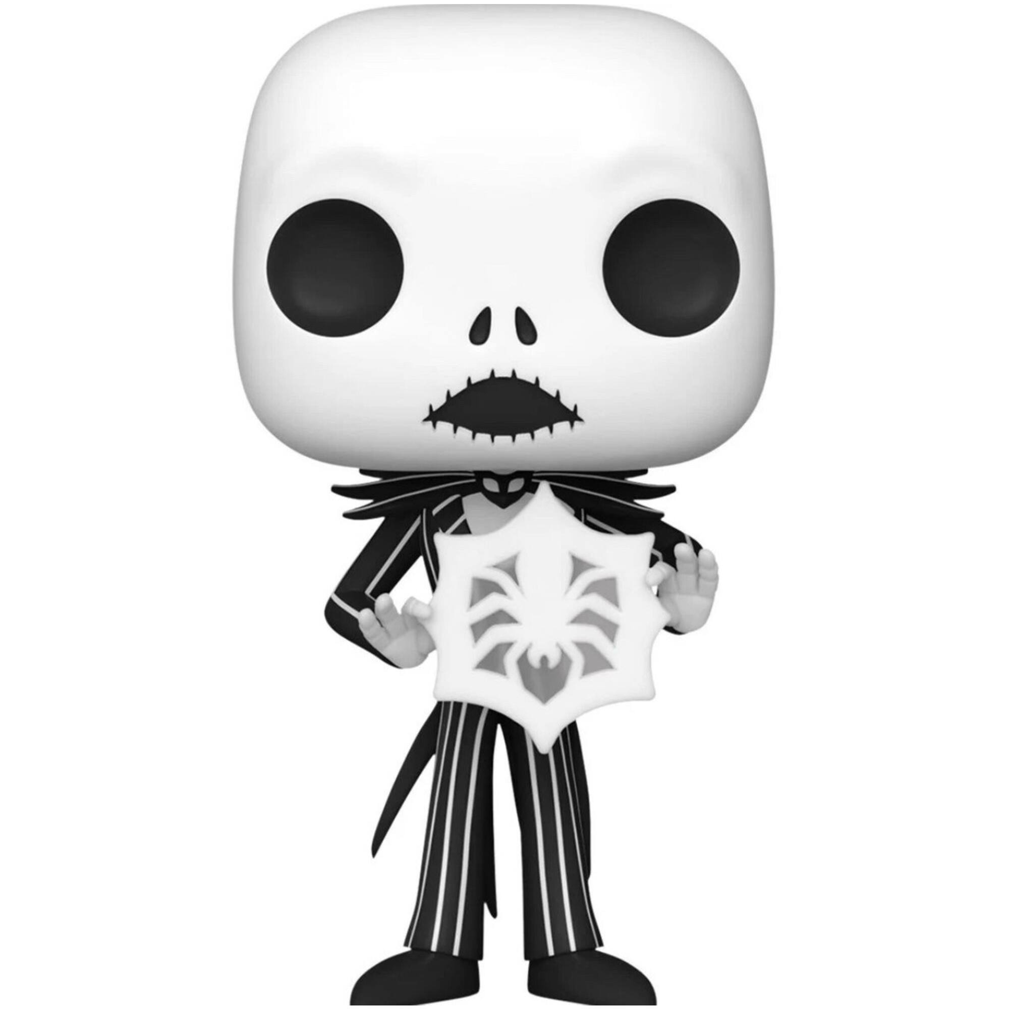 Alt View 1. Funko - Funko Pop Nightmare Before Christmas: Jack w/ Spider Snowflake #1385 - Black.