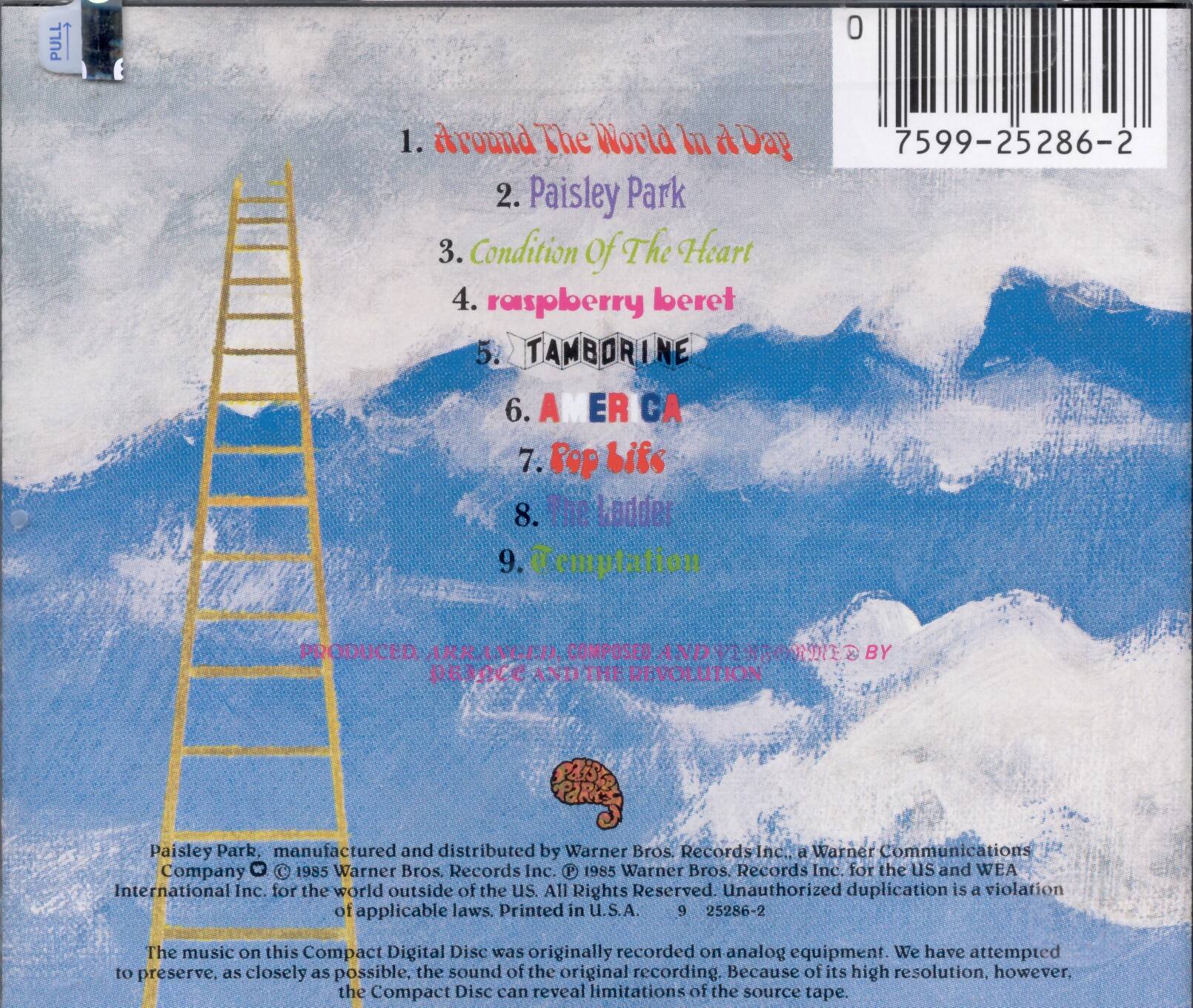 Back. Around the World in a Day [LP].