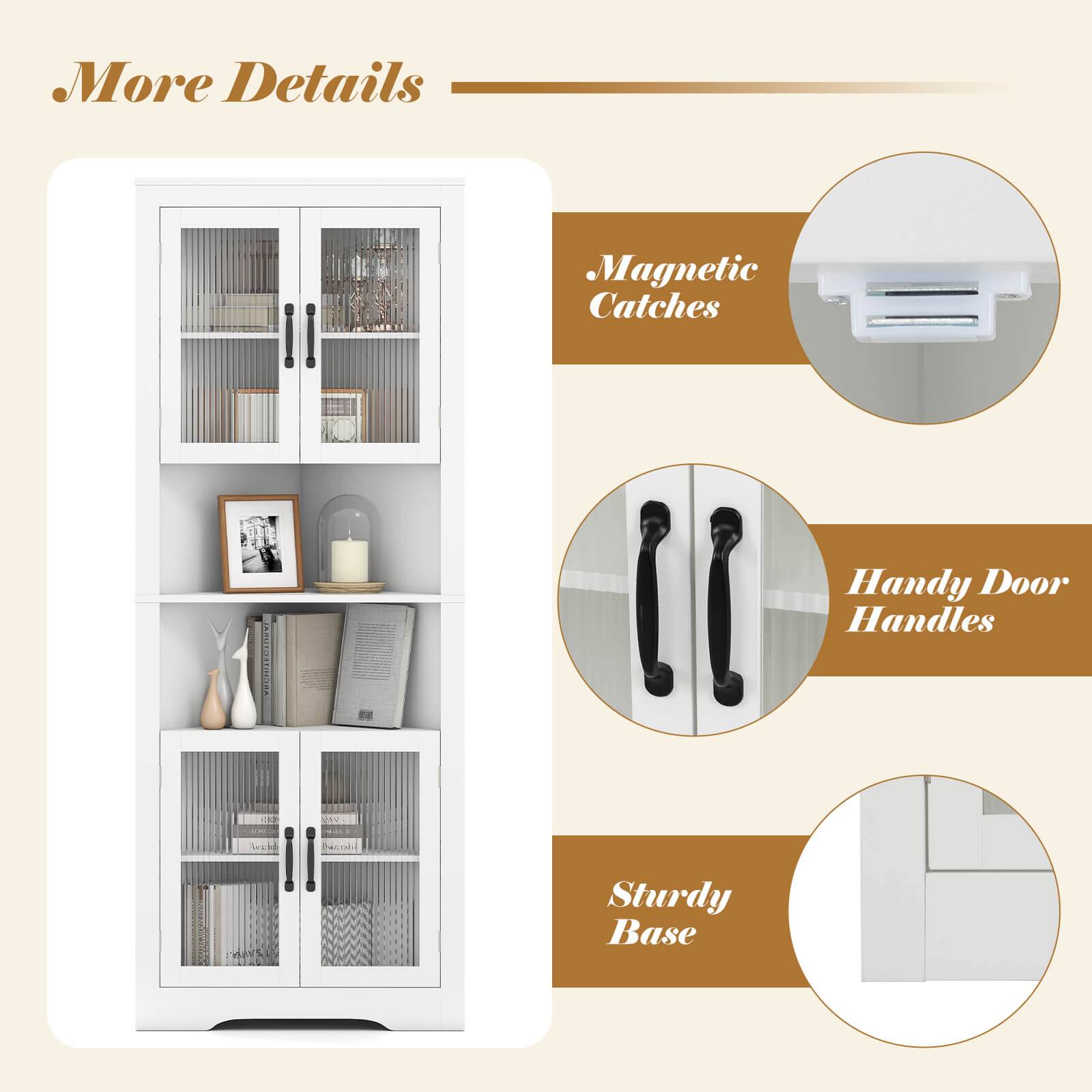 More Details

- Magnetic Catches
- Handy Door Handles
- Sturdy Base