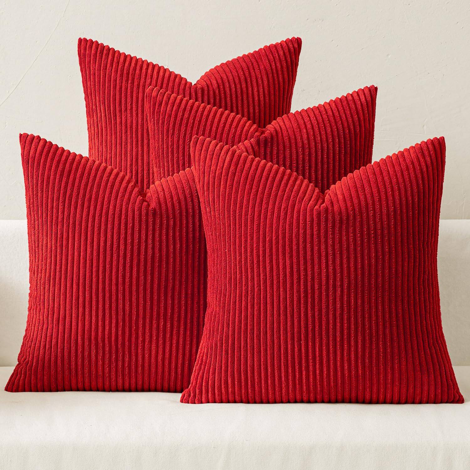 Red 18" x 18" (Pack of 4)